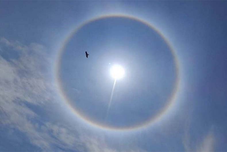 Sun Halo in Bengaluru