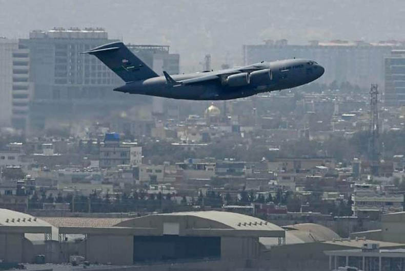 US Last Flight from Afghanistan