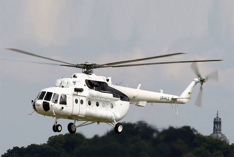 Ukraine Mi 8 Helicopter