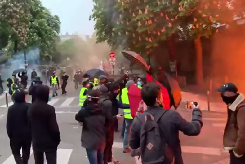 Paris Protest Today