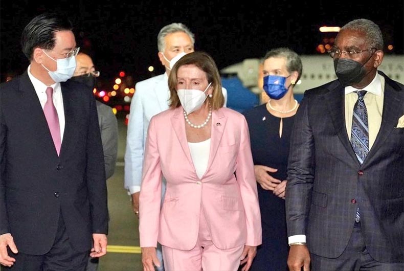 China on Pelosi's Taiwan Visit