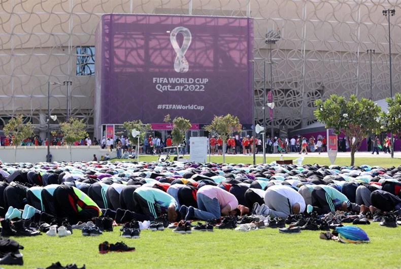 Fridya Prayers at FIFA World Cup