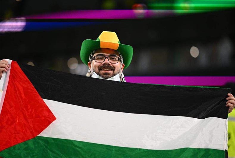 Palestinian Flag at FIFA World Cup