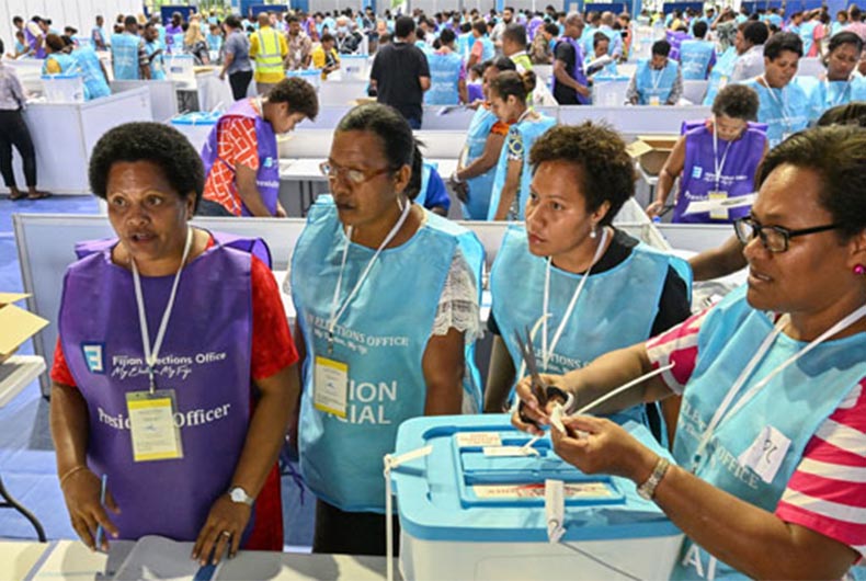 Fiji heads for coalition govt after split verdict in 2022 polls