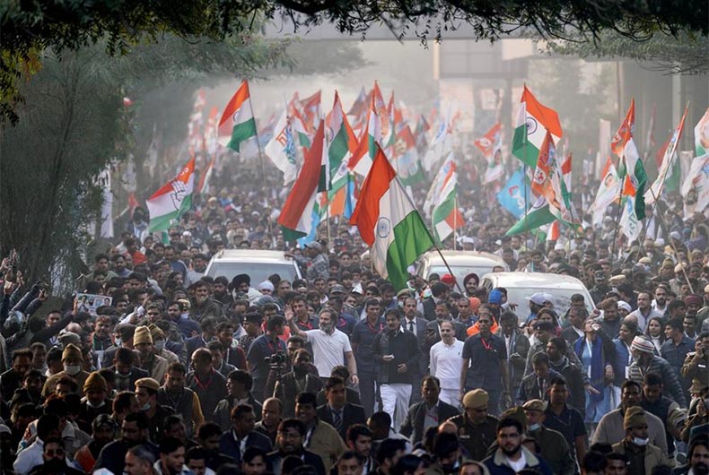 Bharat Jodo Yatra Red Fort