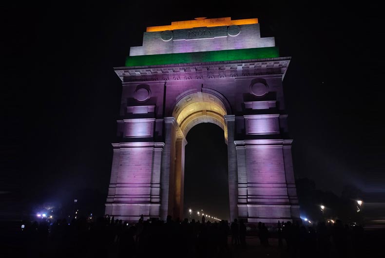 New Year 2023 India Gate
