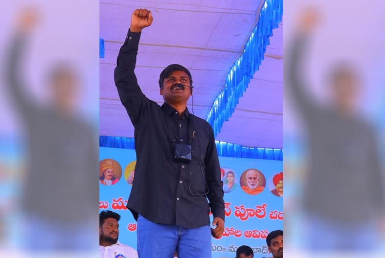 Telangana Dalit activist arrested for 'derogatory' comments against Hindu deities