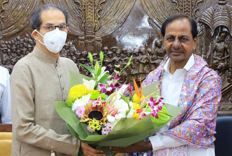 Thackeray KCR Meeting