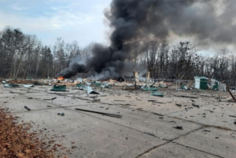 Russian ship damaged in Ukraine attack