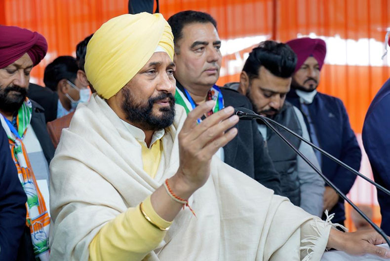Channi on PM Security