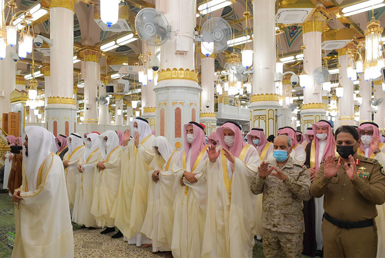 Eid al Adha Prayers in Masjid an Nabawi