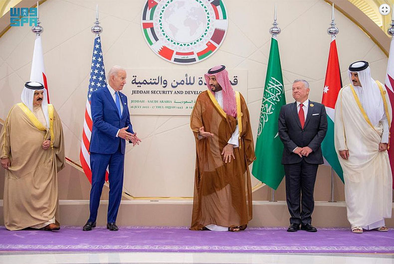 Biden meeting with Mohammed bin Salman