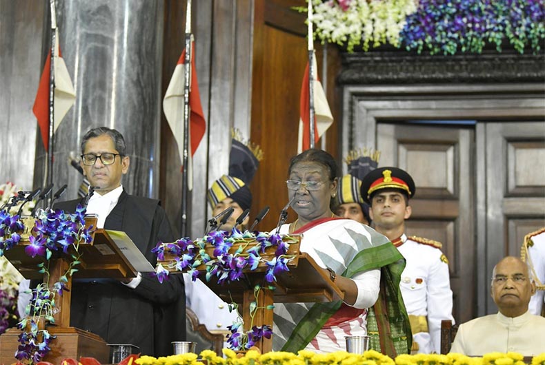 Murmu oath taking