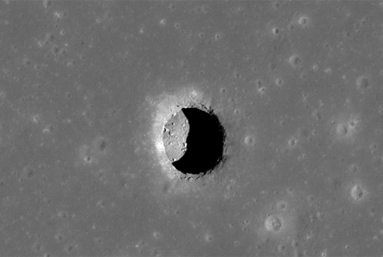 Pits on Moon
