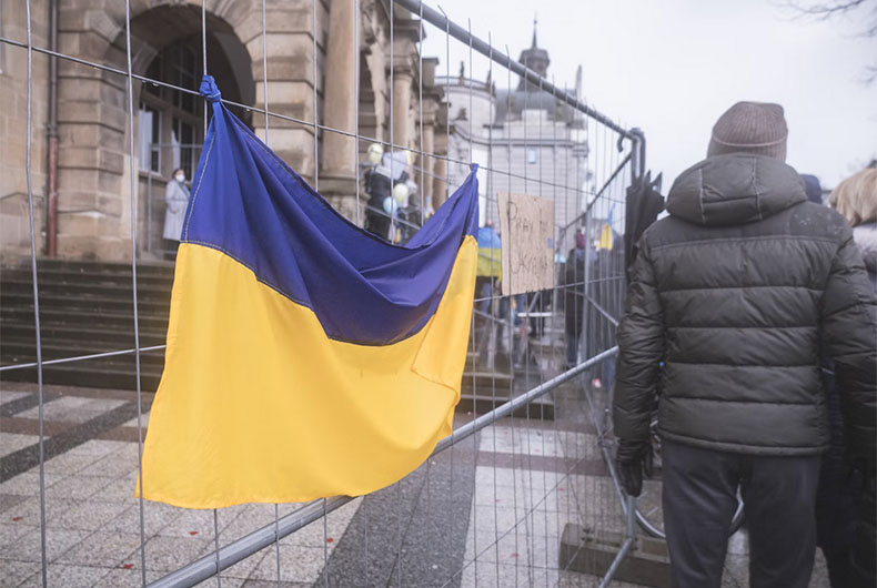 Ukraine Human Shield