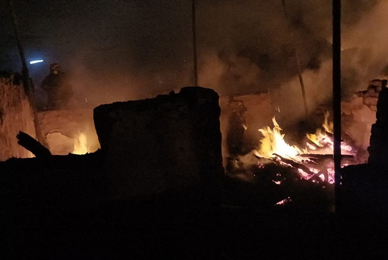 Delhi Slum Fire