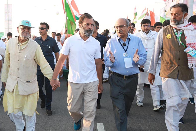 Bharat Jodo Yatra completes 60 days - Highlights