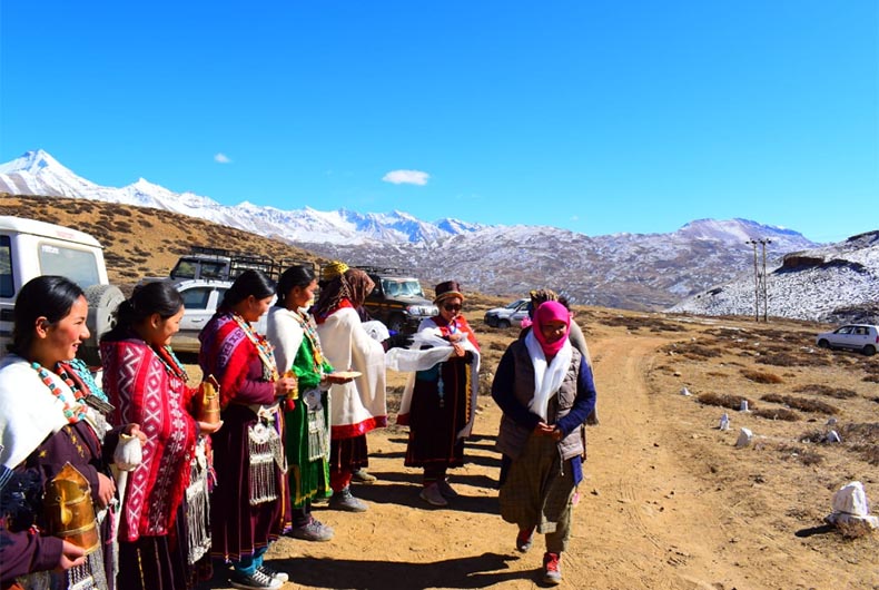 At minus 10 degree C, world's highest polling station in Himachal sees 100% turnout
