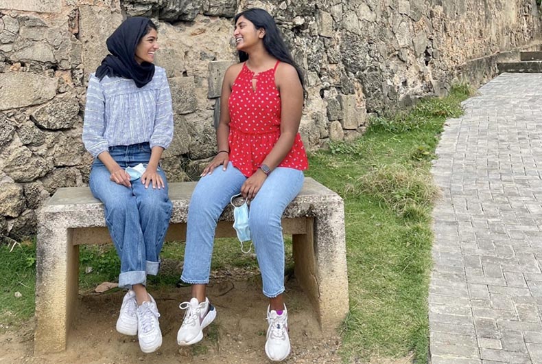 Nabeel Syed with Anusha