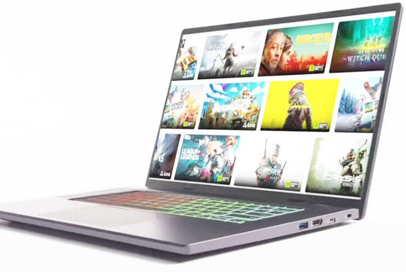 RGB Keyboards, Crystal Clear Visuals - Explore World's First Cloud Gaming Laptops