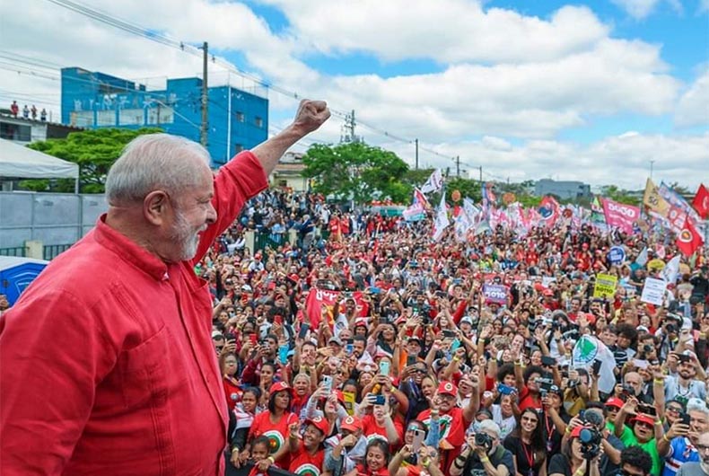 Brazilians re-elect former President Lula of Workers' Party PT