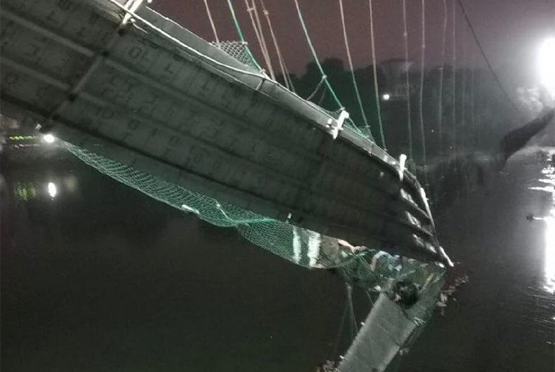Morbi Bridge Collapse: Death toll 141, Contractor booked