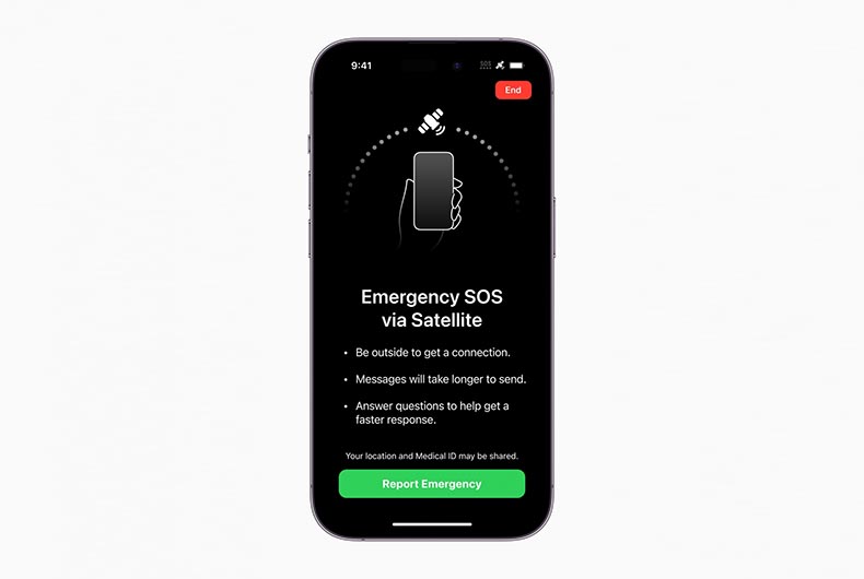Apple challenges Musk's SpaceX with its satellite SOS on iPhones
