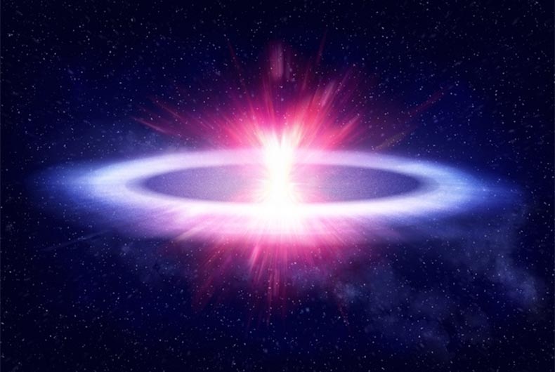 Astronomers Record Flattest Explosion Ever Seen In Space