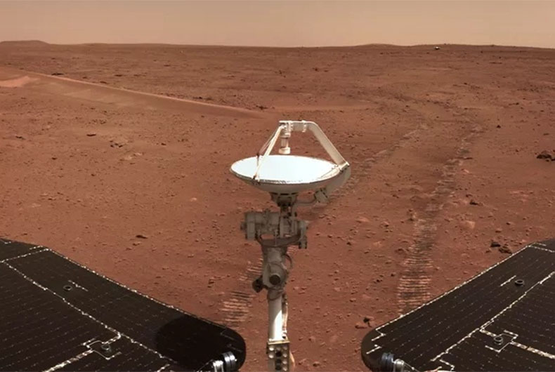 Zhurong Mars Rover finds evidence of water at Martian low latitudes