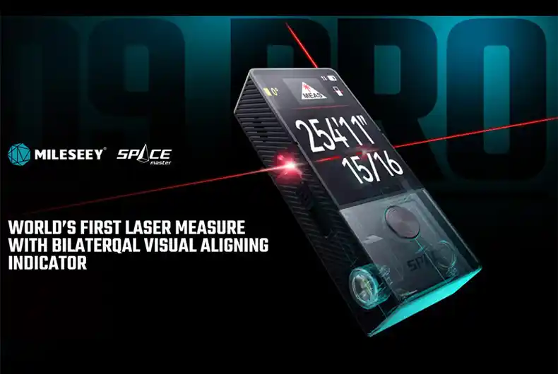 Launched: World's first laser measure with visual aligning indicator