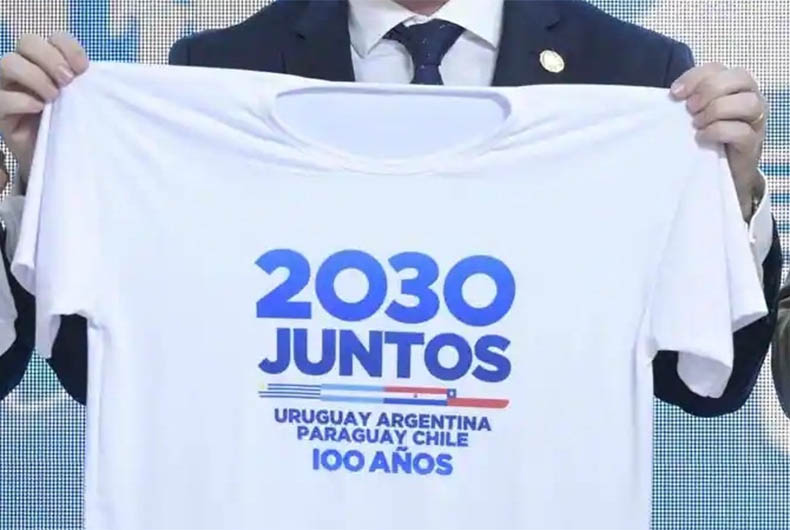 2030 FIFA World Cup Host: Argentina, Uruguay, Chile, Paraguay Submit Joint Bid