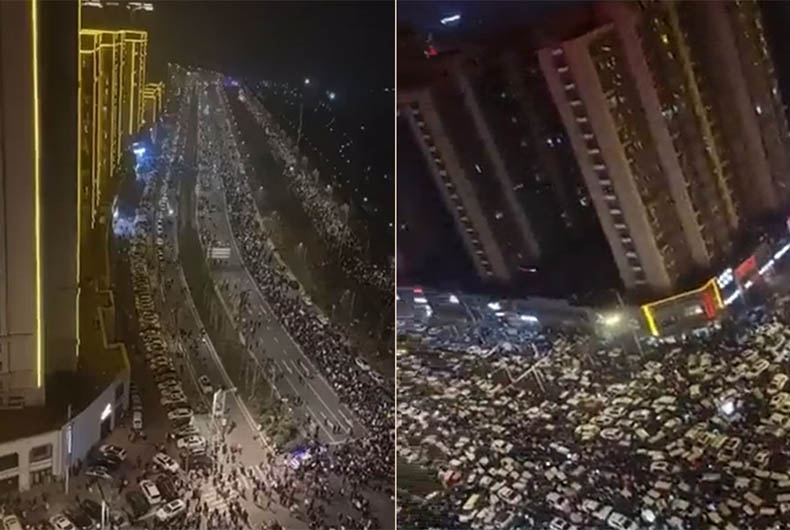 Thousands hit streets in China's Wuhan against cuts in medical benefits