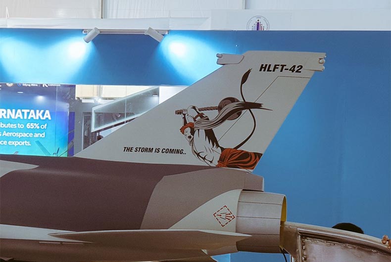 HAL emboss Hanuman's picture on HLFT-42 aircraft, removes after outrage