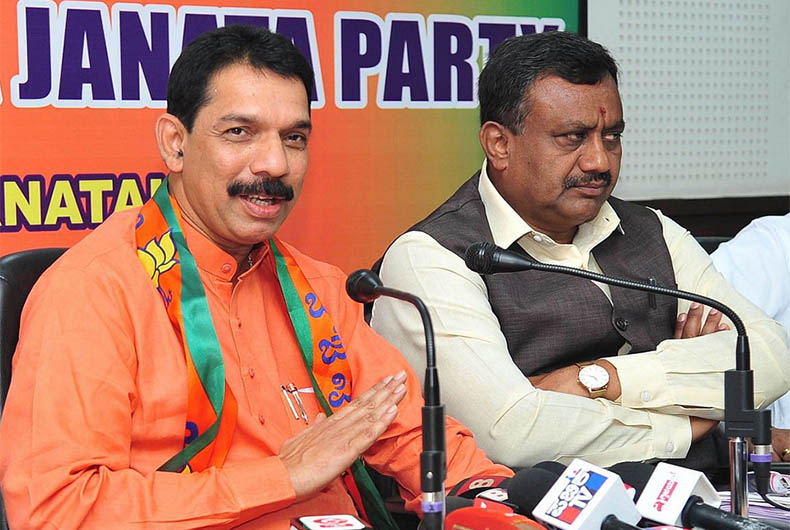 Karnataka BJP Chief must be booked for his Tipu Sultan remarks