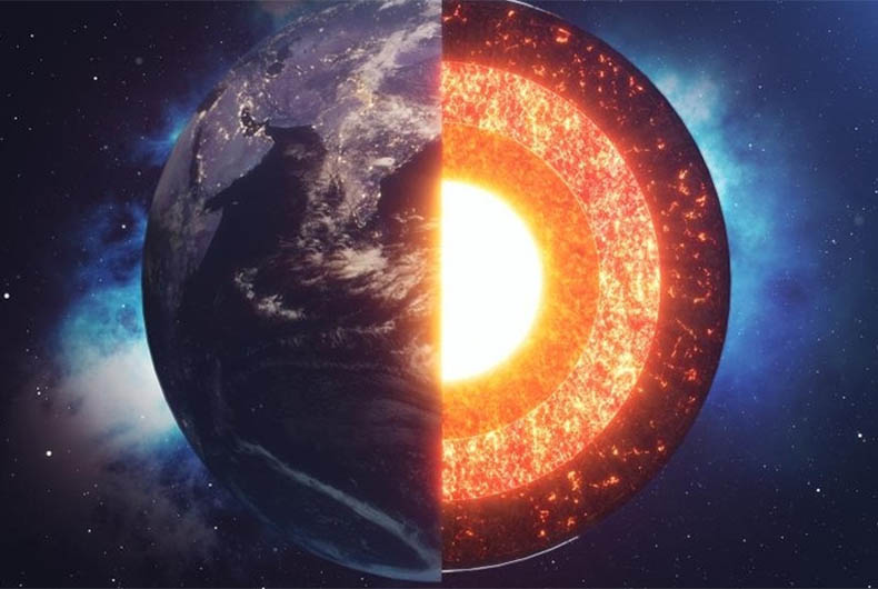 Earth has 5th layer sitting within its inner core