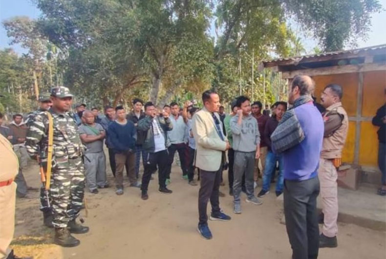 Scuffle between people from Assam, Meghalaya over demarcation