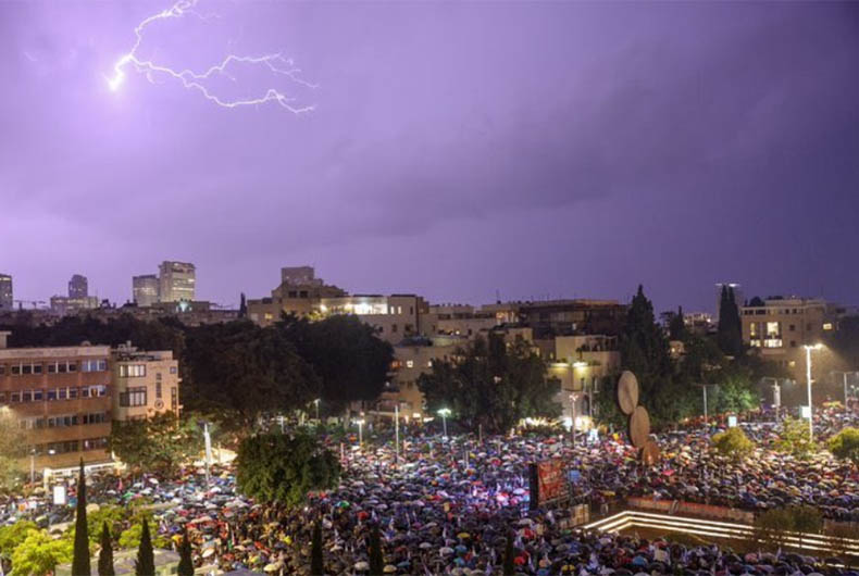 Watch: Massive protests across Israel against “pro-Netanyahu” judicial reforms