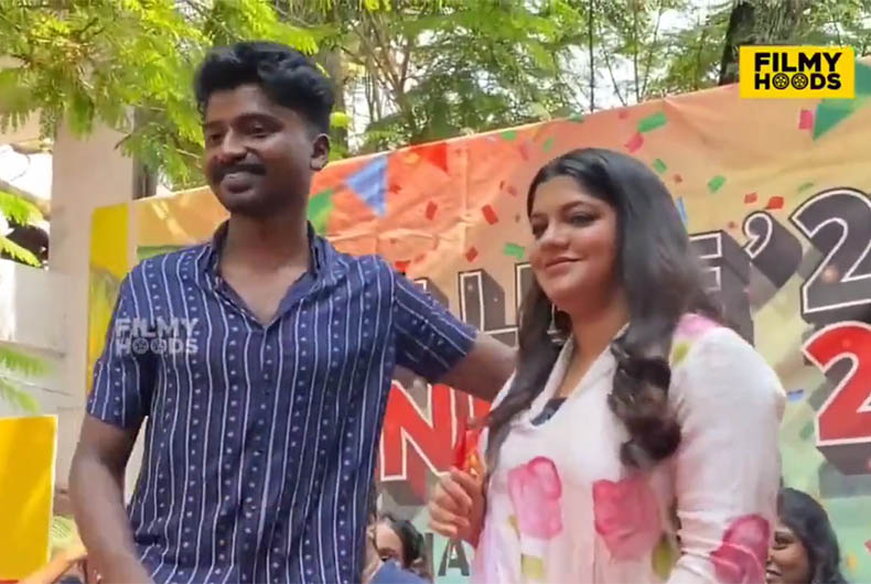 Law student who hand-shook and forced actress Aparna for a photo suspended