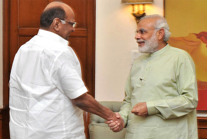 'Sharad Pawar with BJP': Political sulgfest over Prakash Ambedkar's remarks
