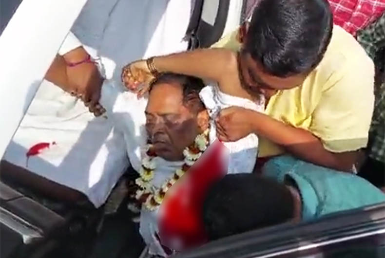 Watch: Odisha Minister Naba Kishore Das shot at by police officer on duty
