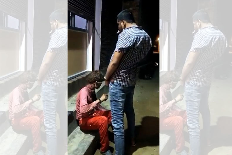 It Happens Only in India: BJP Youth Leader Urinates on the Face of Adivasi Boy!
