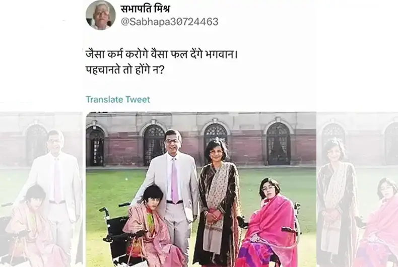 In New Low, Trolls Target CJI Chandrachud’s Foster Daughters