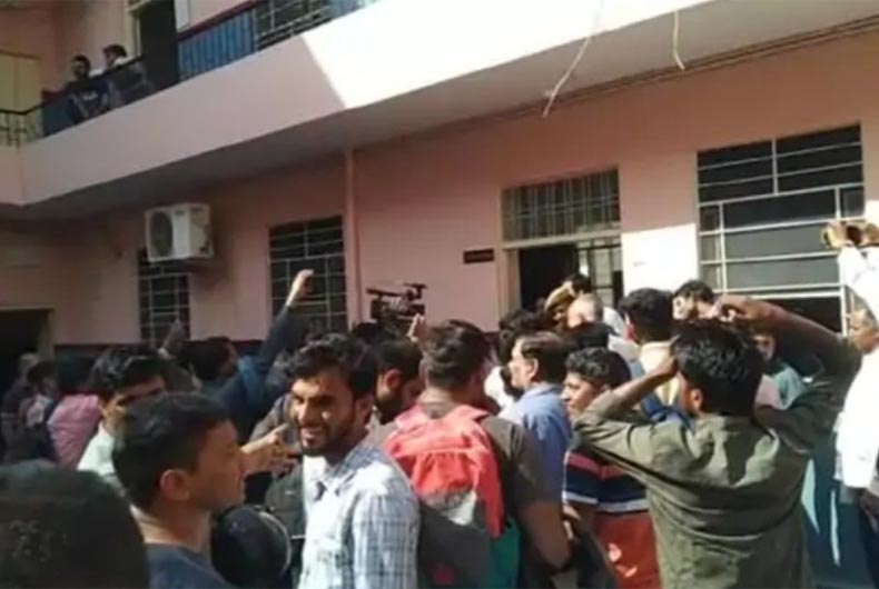 UGC-NET 2023 interrupted in Jaipur school amid chaos, disorder
