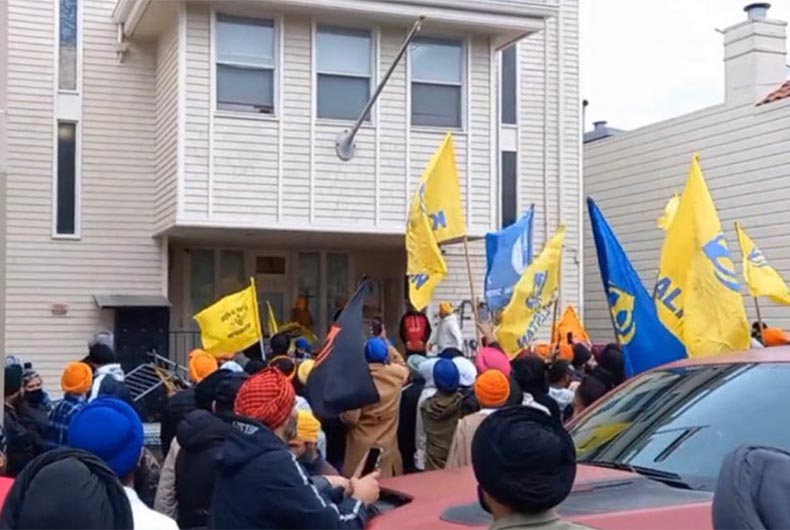Now, Indian Consulate building in San Francisco vandalised by Khalistan supporters