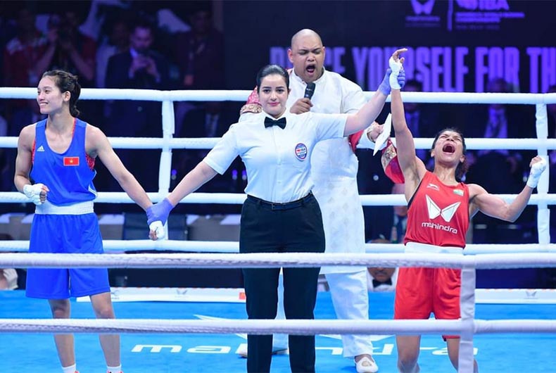Nikhat Zareen, Lovlina Borgohain Crowned World Boxing Champions