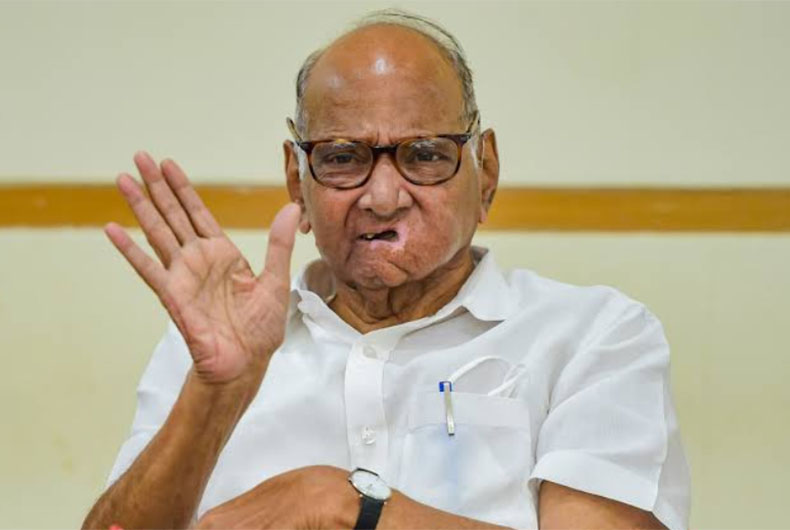 Sharad Pawar quits as NCP Chief, stunned supporters protest