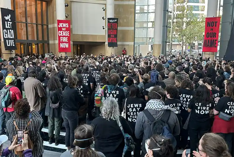 Thousands in San Francisco demand ceasefire in Gaza
