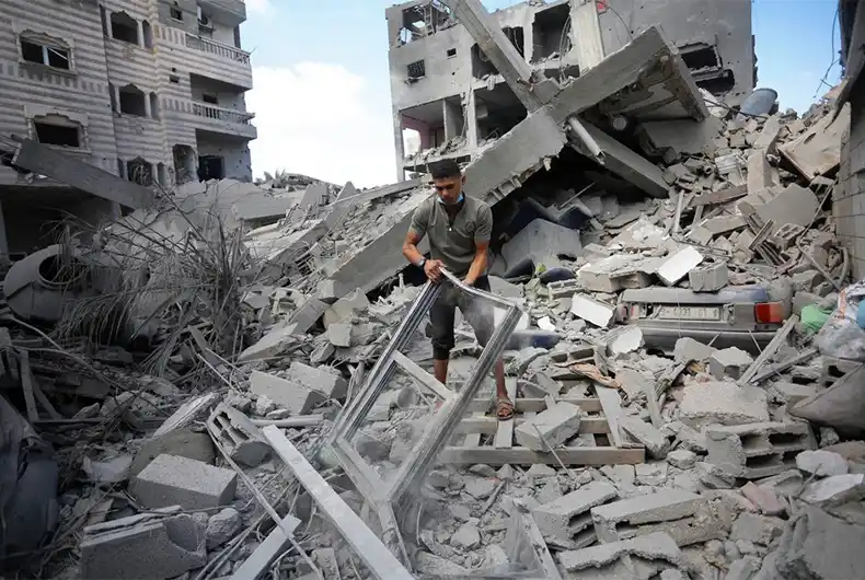 Also buried under the debris in Gaza ‘Western Morality’