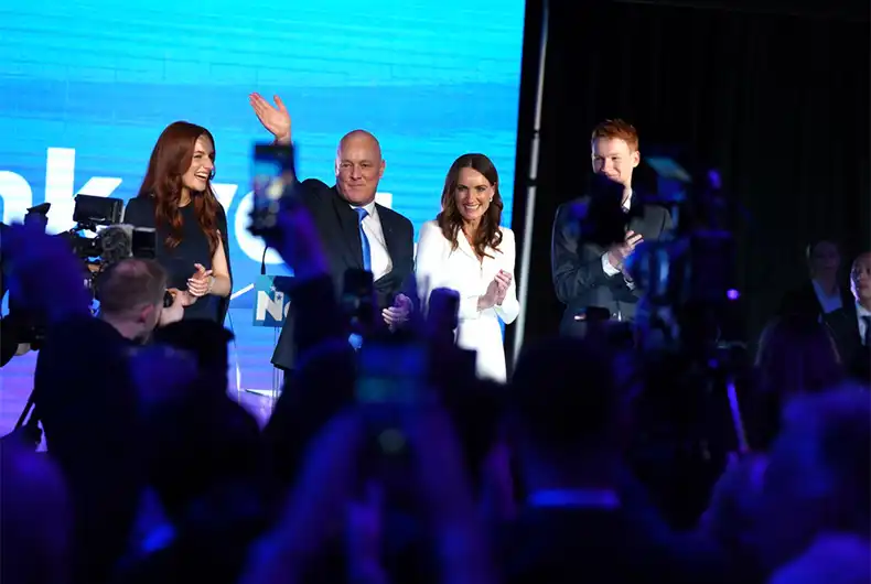 New Zealand elects Conservative Christopher Luxon as new Prime Minister