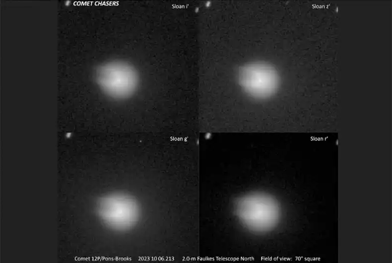 City-size “horned Comet” on its way to approaching Earth